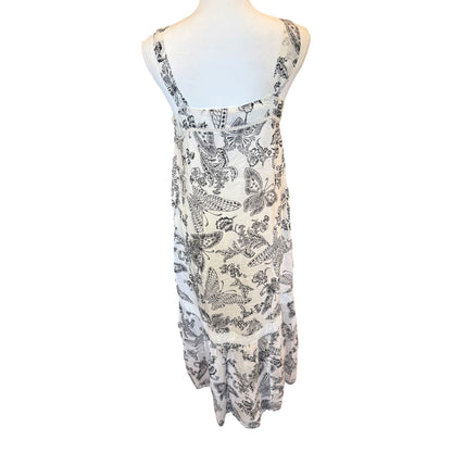 Johnny Was Womens Butterfly Print Maxi Dress S NWT