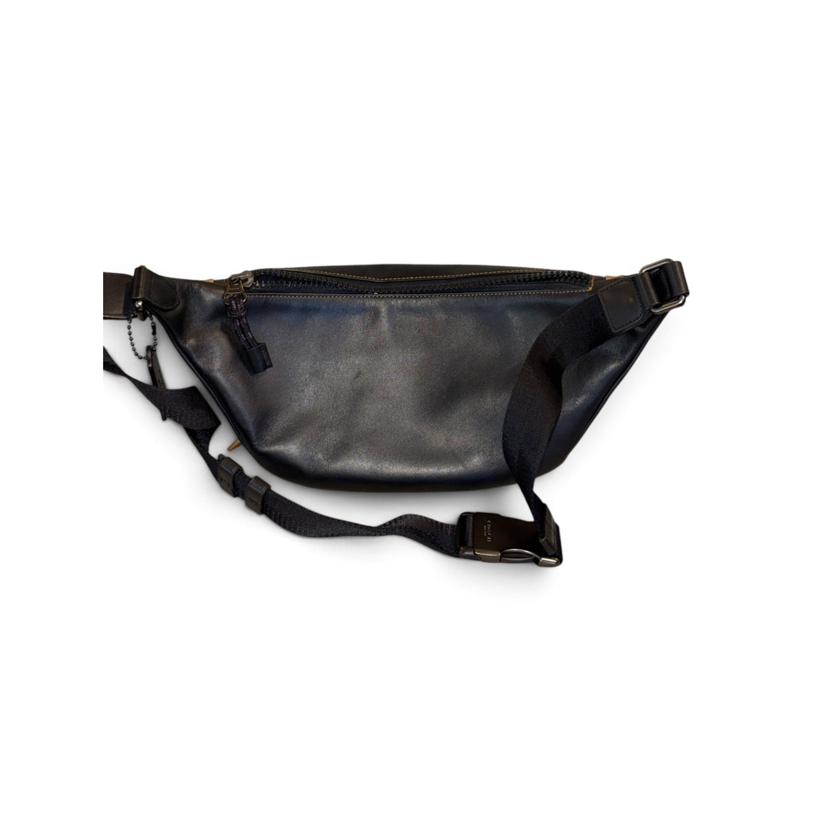 Coach X Guang Yu Belt Bag With Signature Canvas & Leather Trim