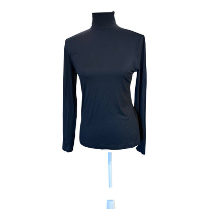 Akris Punto Turtleneck Long-Sleeve Modal-Stretch Top, Size 8 NWOT