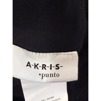Akris Punto Turtleneck Long-Sleeve Modal-Stretch Top, Size 8 NWOT