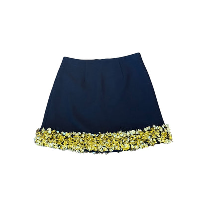 Jonathan Simkhai Dua Sequined Miniskirt, Size 10 NWT (fits 6/8)