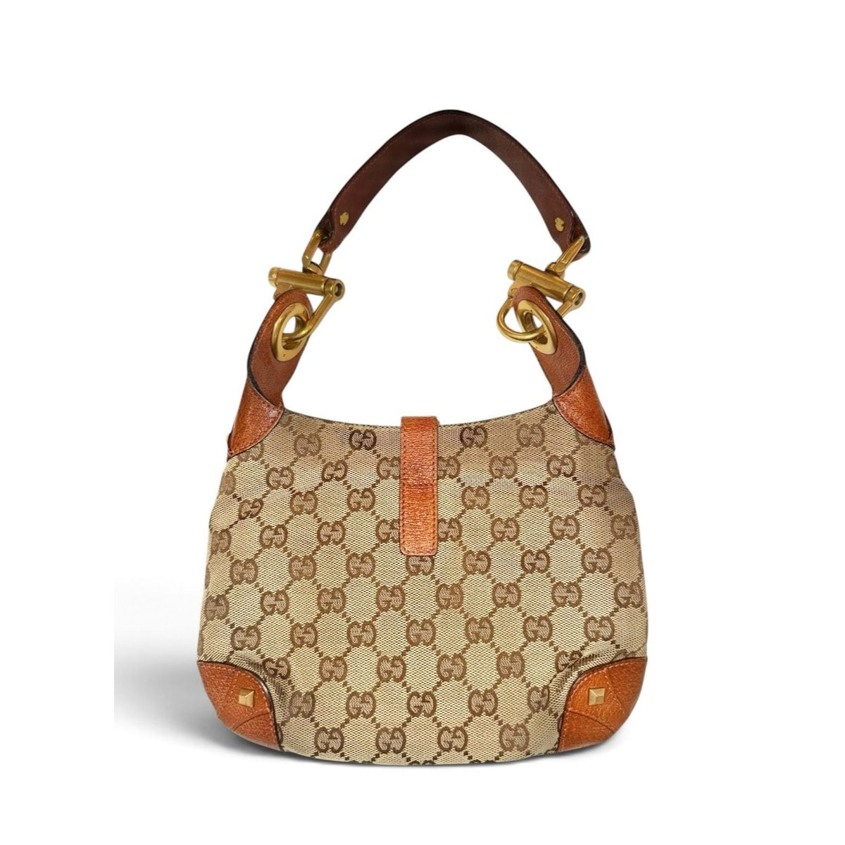 Gucci New Jackie Shoulder Bag GG Canvas
