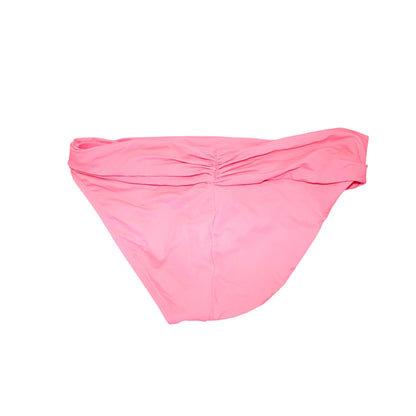 La Blanca Womens High-Waist Pink Bikini Bottoms, Size 12
