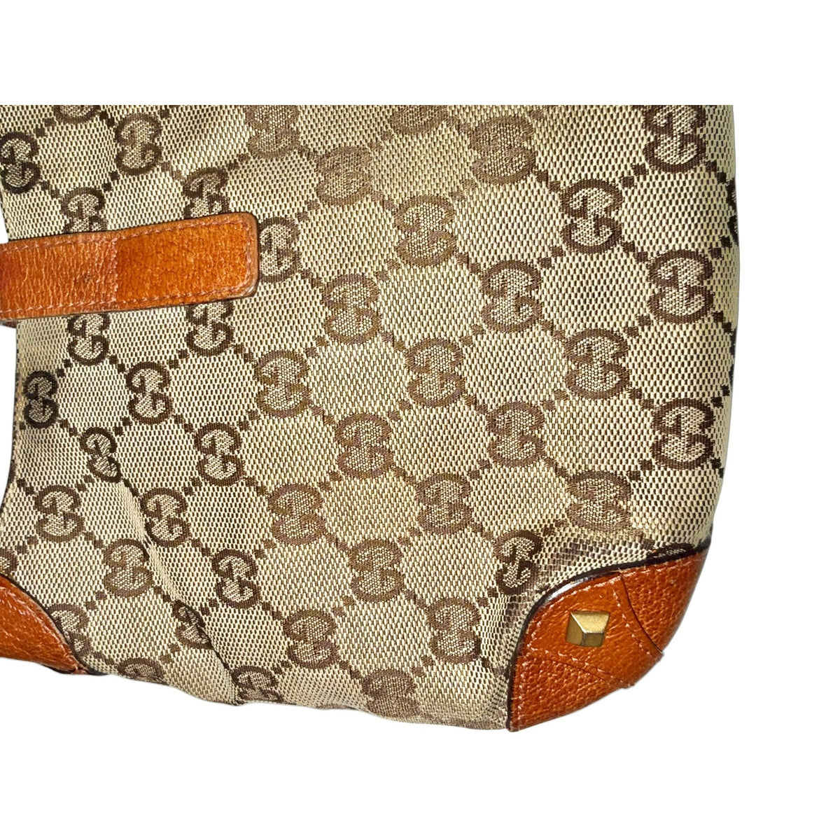 Gucci GG Canvas & Leather New Jackie Shoulder Bag