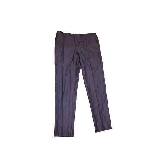 Canali Mens Blue Wool Dress Pants, Size 42 NWT