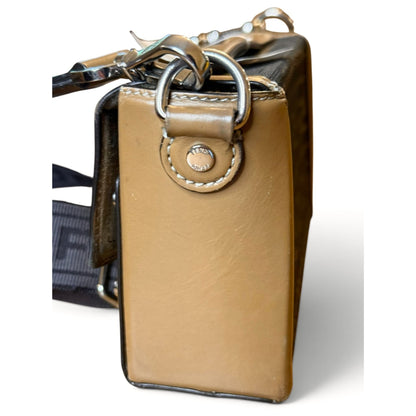Fendi Zucca Mini Soft Trunk with Adjustable Crossbody Strap and COA