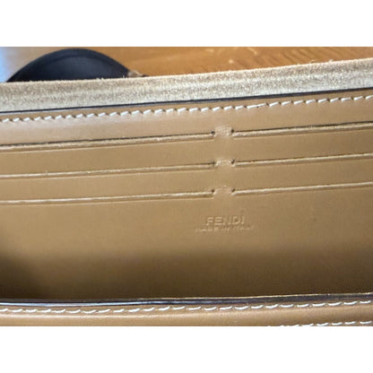 Fendi Zucca Mini Soft Trunk with Adjustable Crossbody Strap and COA