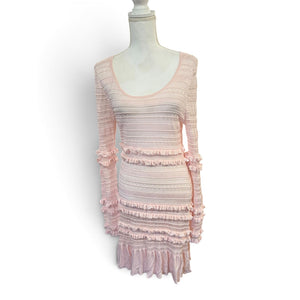 Cinq À Sept Pink Leida Mini Dress, Size M NWT