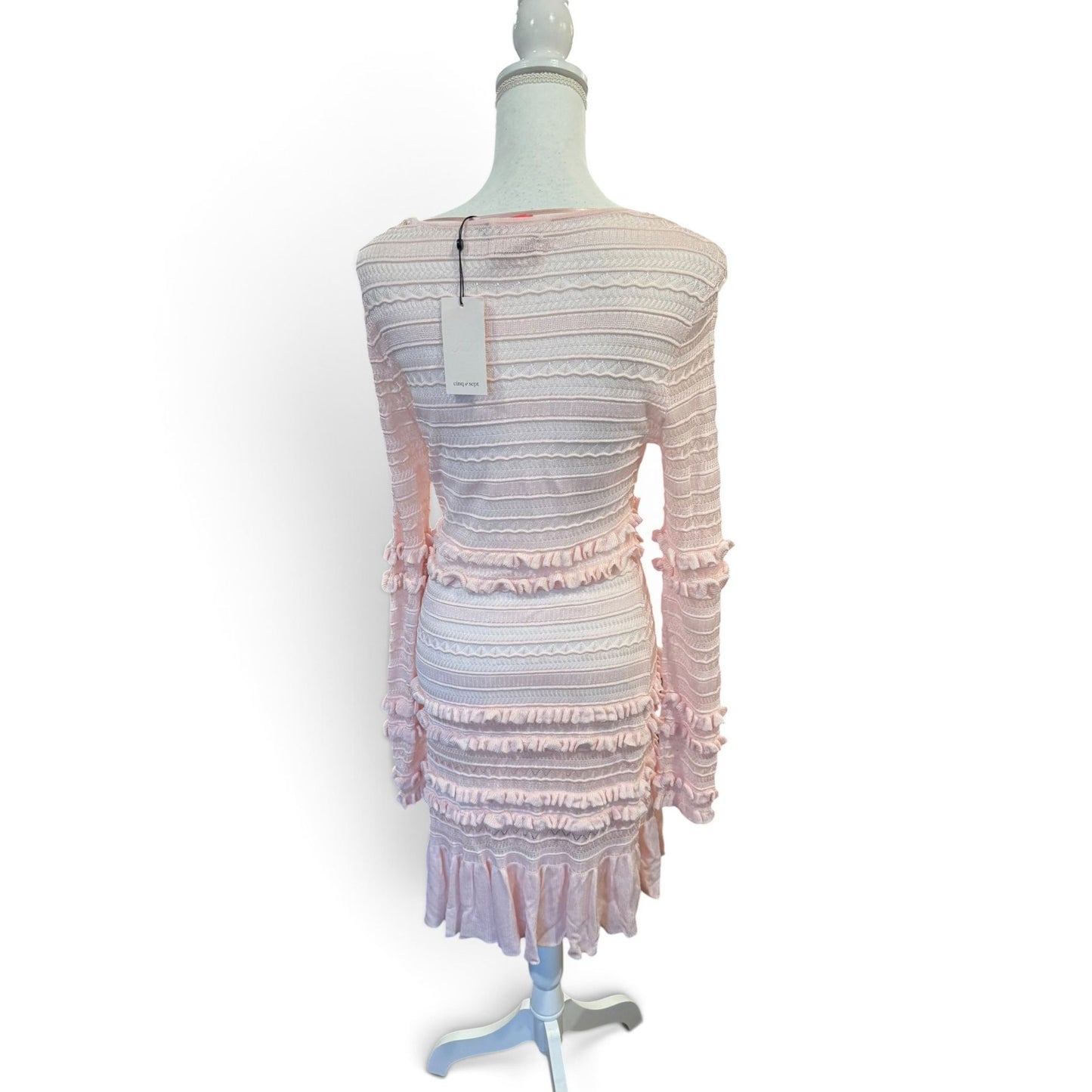 Cinq À Sept Pink Leida Mini Dress, Size M NWT