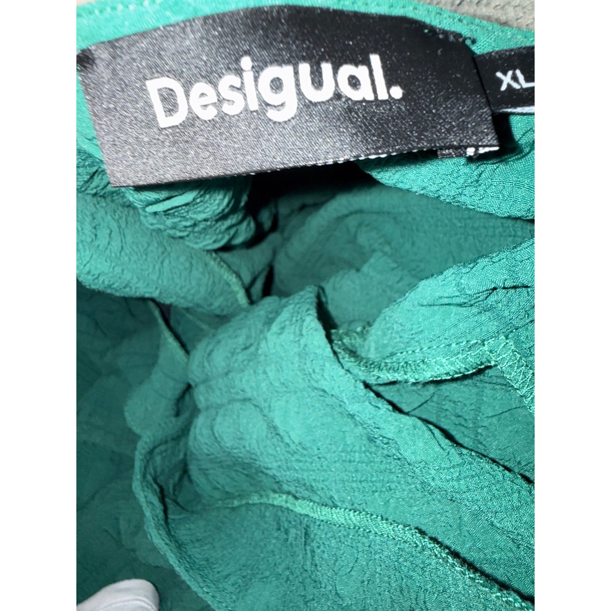 Desigual Textured Long Dress, Size XL NWT