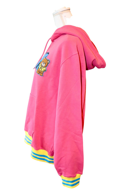 Moschino Couture Varsity Teddy Bear Hoodie, NWT
