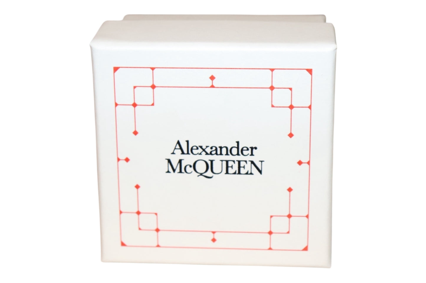 Mcqueen Silvertone Safety Pin Ring - Silver - Size 21/9.5, New