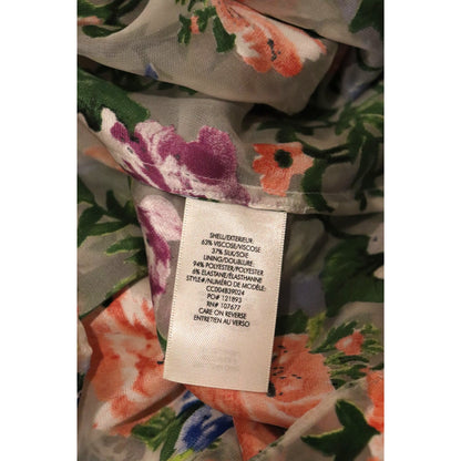 Alice + Olivia Sheila Blouson Sleeve Henley Top, Medium NWT