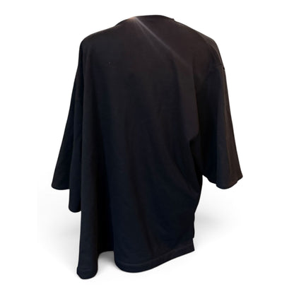 Dries Van Noten Black Draped Brooch T-Shirt, Large NWT