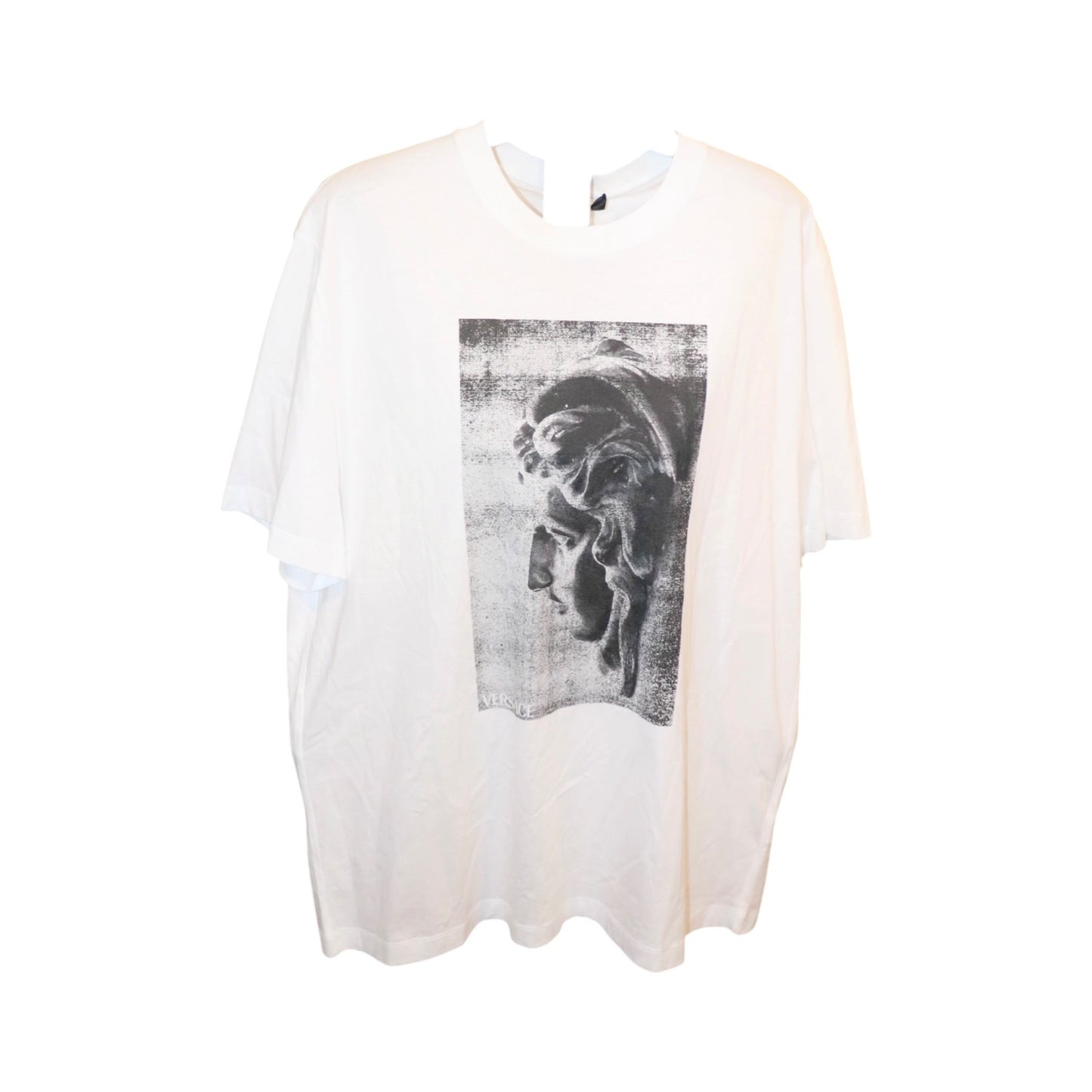 Versace White Medusa Graphic T-Shirt Size Medium NWT