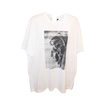 Versace White Medusa Graphic T-Shirt Size Medium NWT