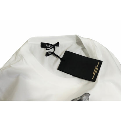 Versace White Medusa Graphic T-Shirt Size Medium NWT