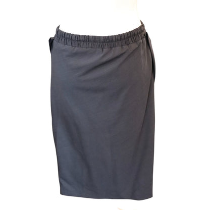 Vivienne Westwood Draped Midi Skirt Elastic Waist With Drawstring, Size 40