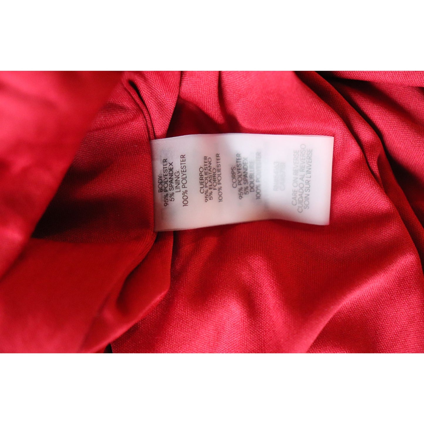 Calvin Klein Red Sequined Sleeveless Camisole Top, Size 2X