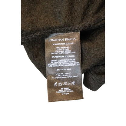 Jonathan Simkhai Off-The-Shoulder Long Sleeve Top, Small NWT
