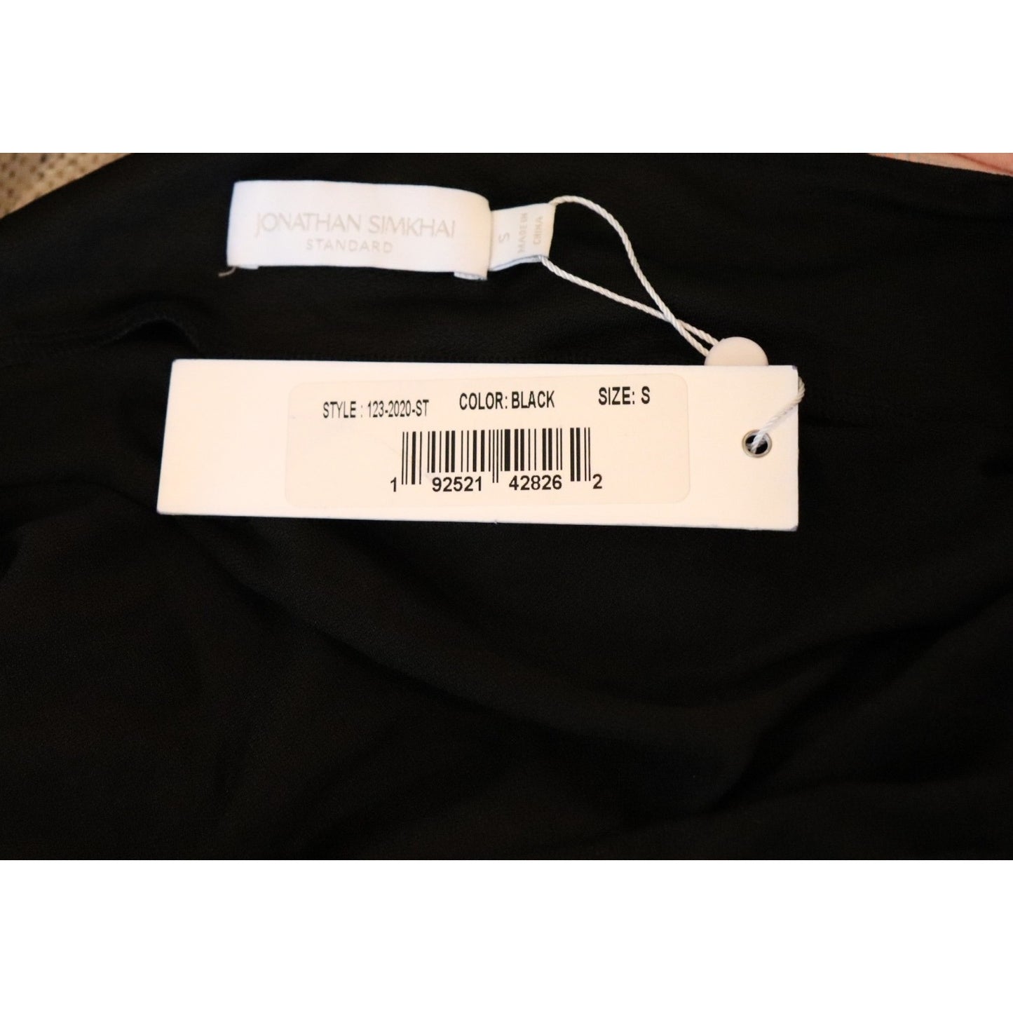 Jonathan Simkhai Off-The-Shoulder Long Sleeve Top, Small NWT