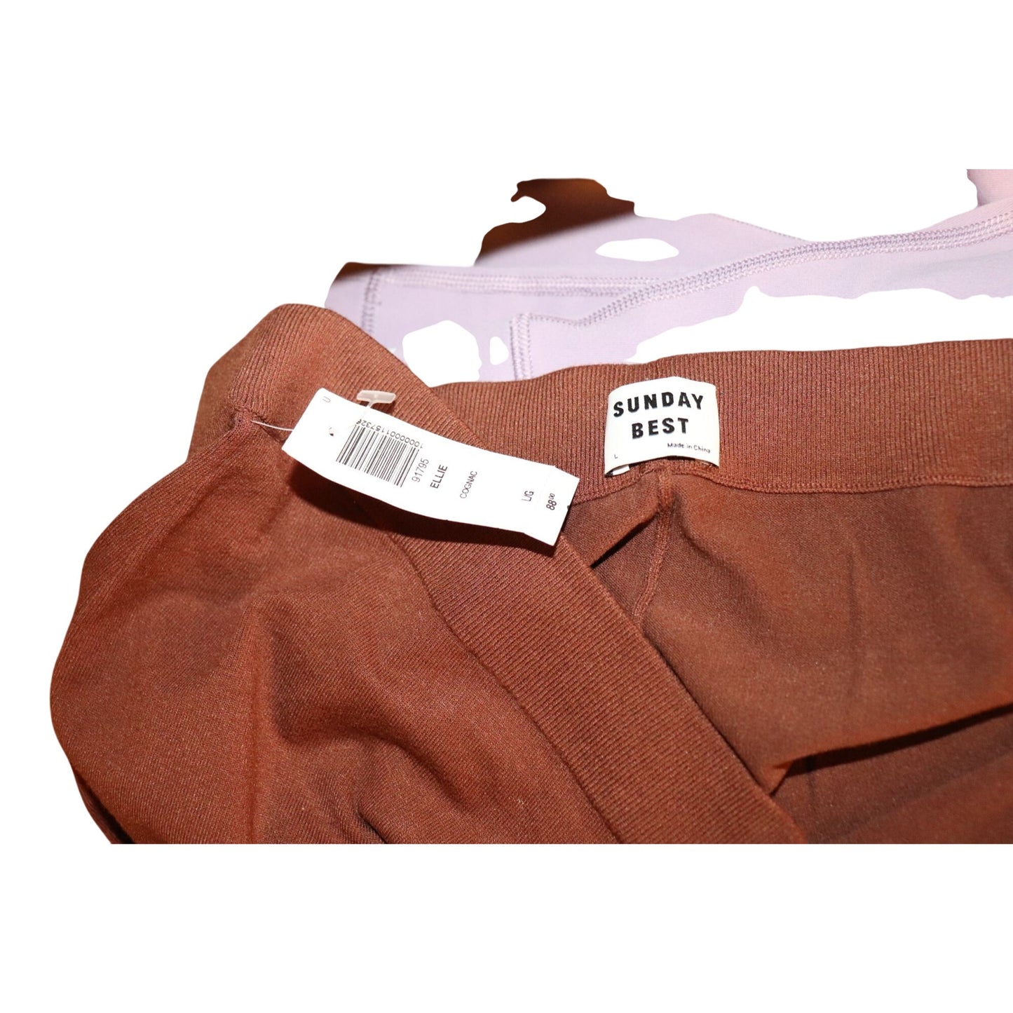 Aritzia Sunday Best Ellie Brown Pants, Large NWT