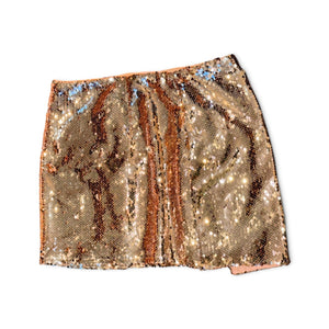 Superdown Sonya Mini Skirt Rose Gold, M