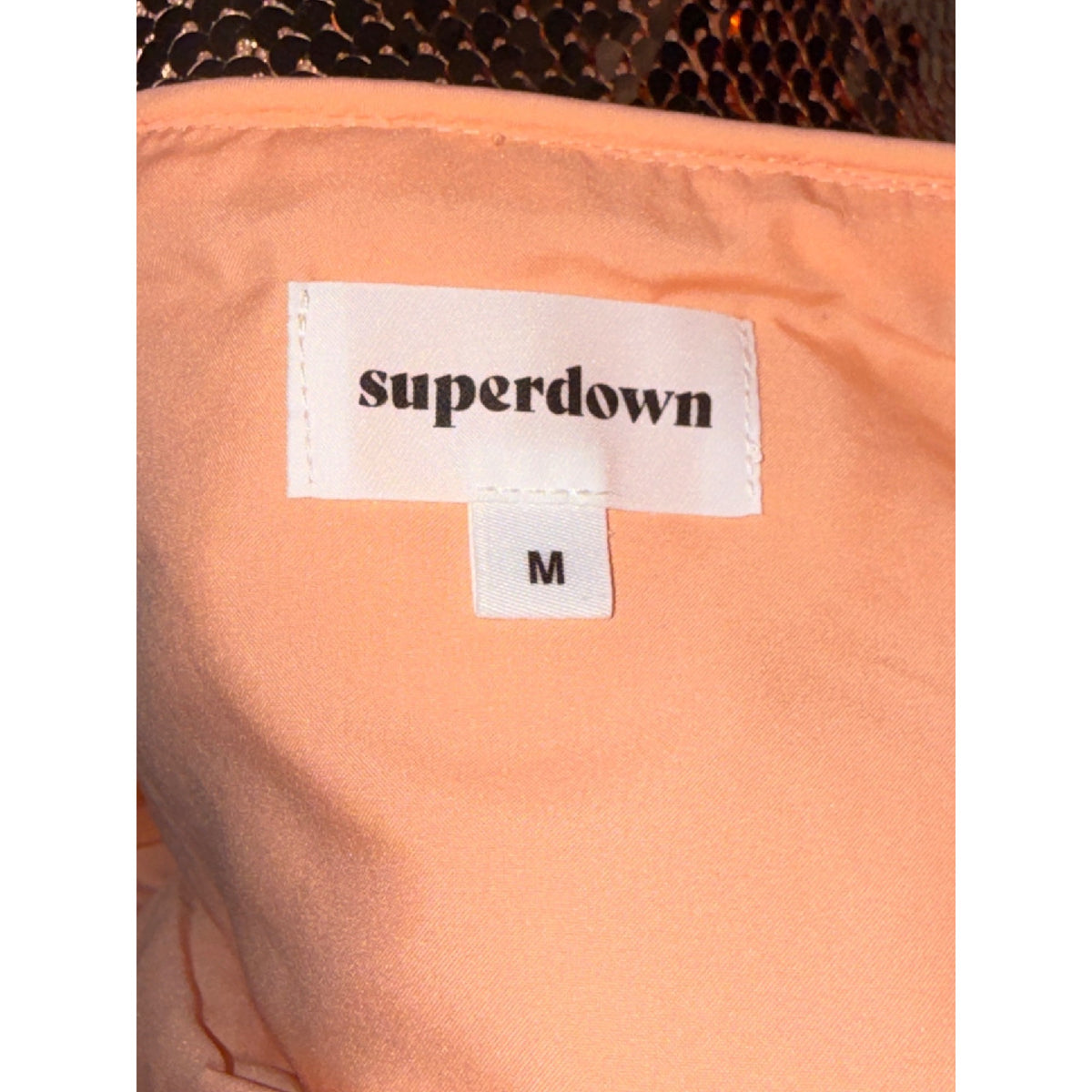 Superdown Sonya Mini Skirt Rose Gold, M