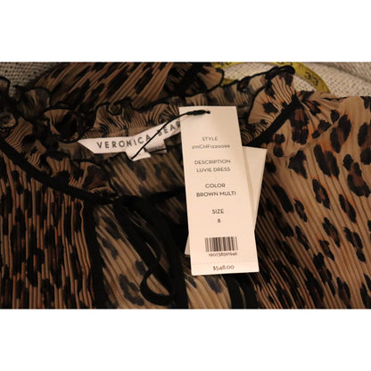 Veronica Beard Luvie Leopard Dress, Size 8 NWT