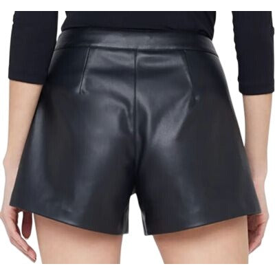 L'Agence Dionne Faux Leather High Waisted Shorts, Size 10 NWT