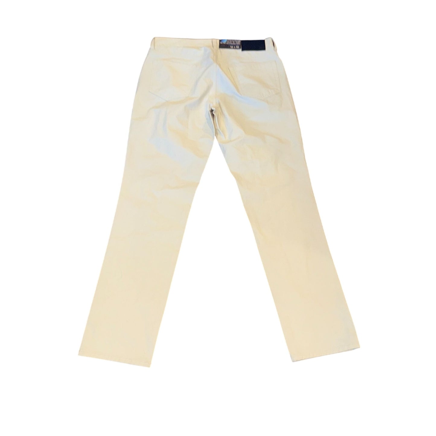 Vineyard Vines Mens On-The-Go 5-Pocket Pants 32x32 Beige Cotton-Blend Lightweight With Tags