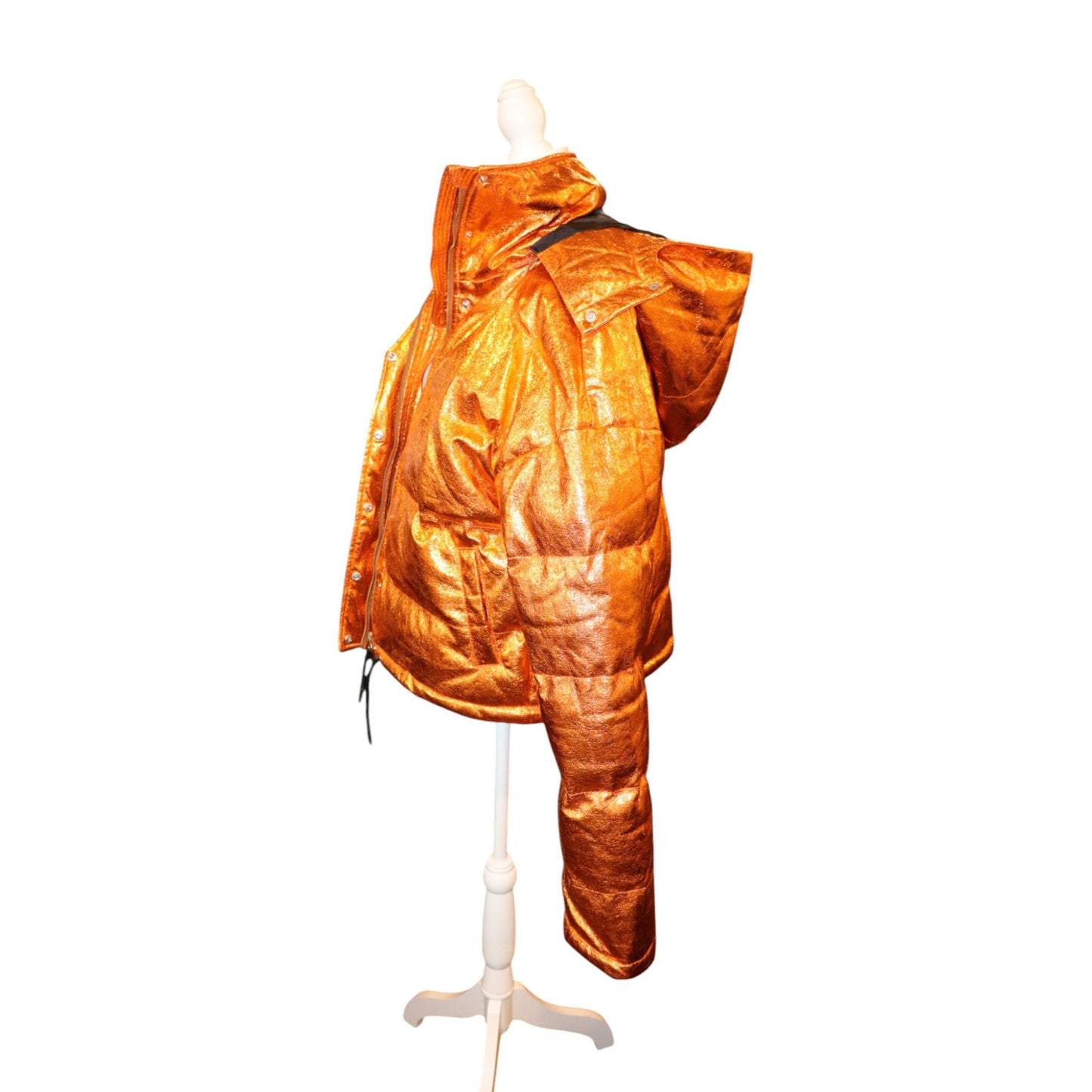 Ron Louis R/L Bubble Jacket (Orange), Large