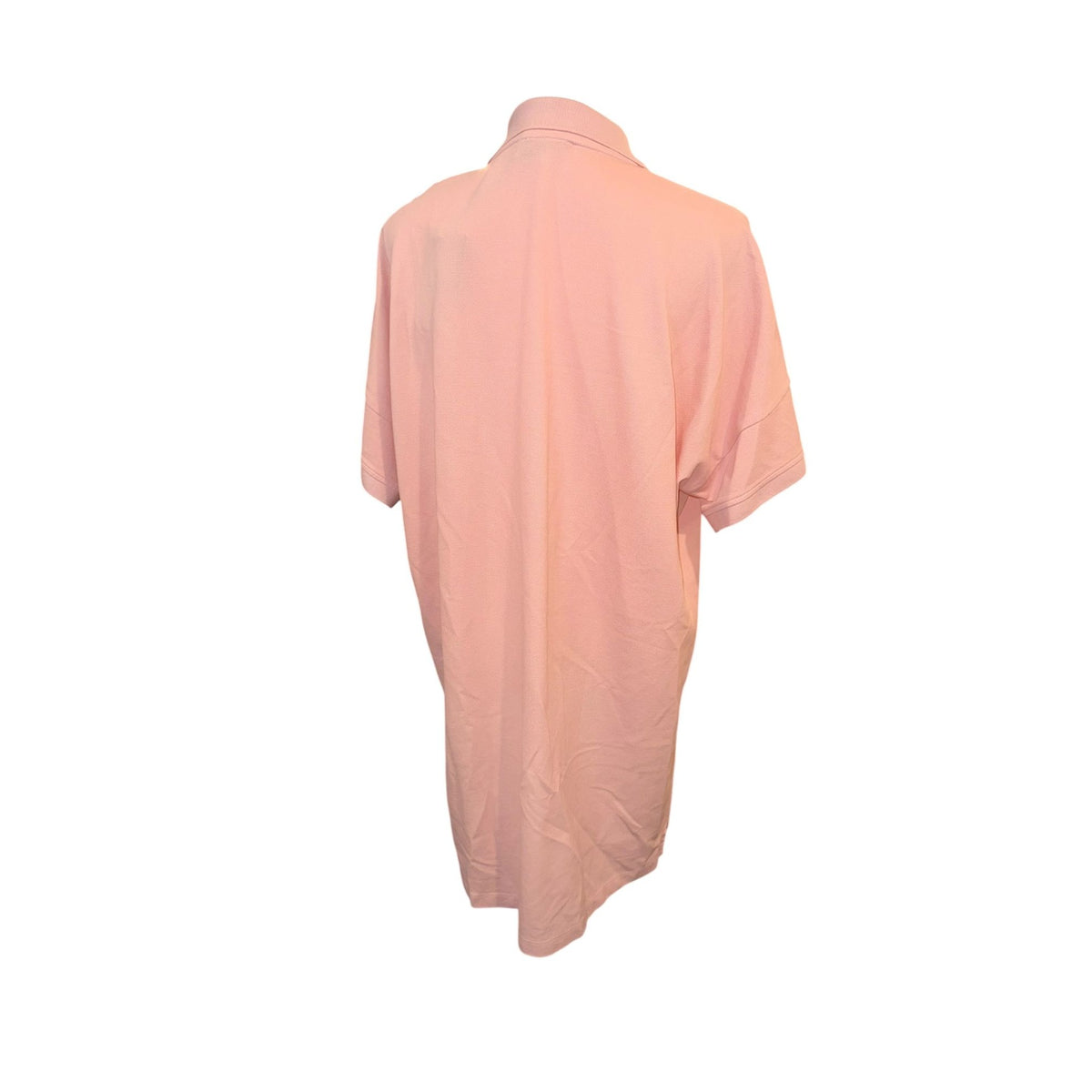 Tuckernuck Womens Light Pink Polo Shirt Large Cotton Blend