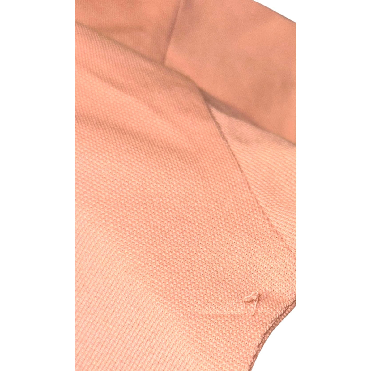 Tuckernuck Womens Light Pink Polo Shirt Large Cotton Blend