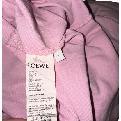 Loewe Paulas Ibiza Pink & Yellow Graphic T-Shirt Size S OVERSIZED