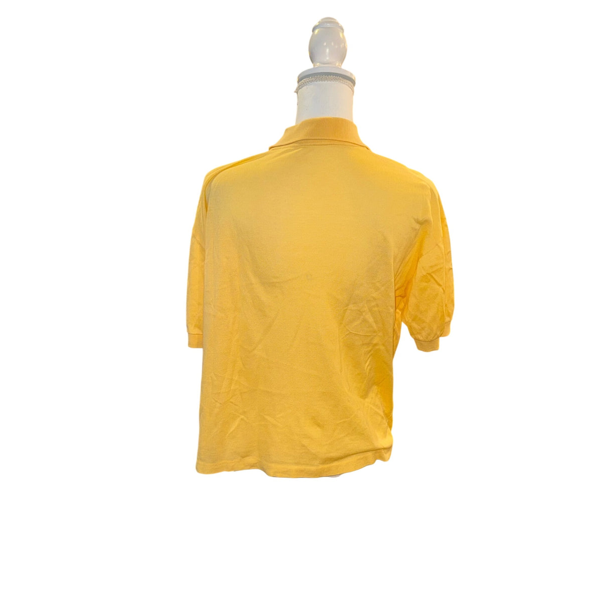 Loewe Yellow Polo Shirt Womens Short Sleeve, Medium