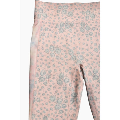 LoveShackFancy X Bandier Floral Print High-Waisted Leggings, Medium