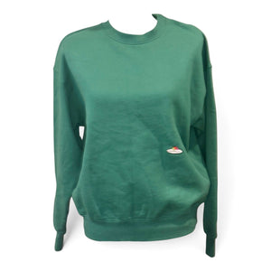 Fruit Of The Loom x Homme Girls Green Crewneck Sweatshirt, Small NWT