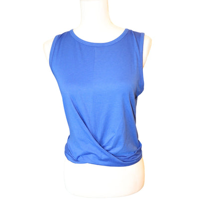 Lilly Pulitzer Luxletic Greer Blue Tank Top, Medium NWOT