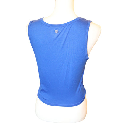 Lilly Pulitzer Luxletic Greer Blue Tank Top, Medium NWOT