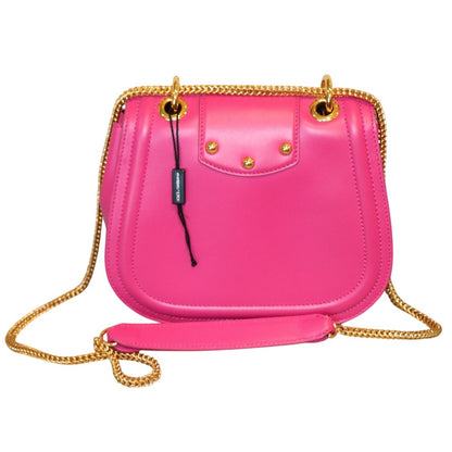 Dolce & Gabbana DG Amore Pink Calfskin Shoulder Bag, New
