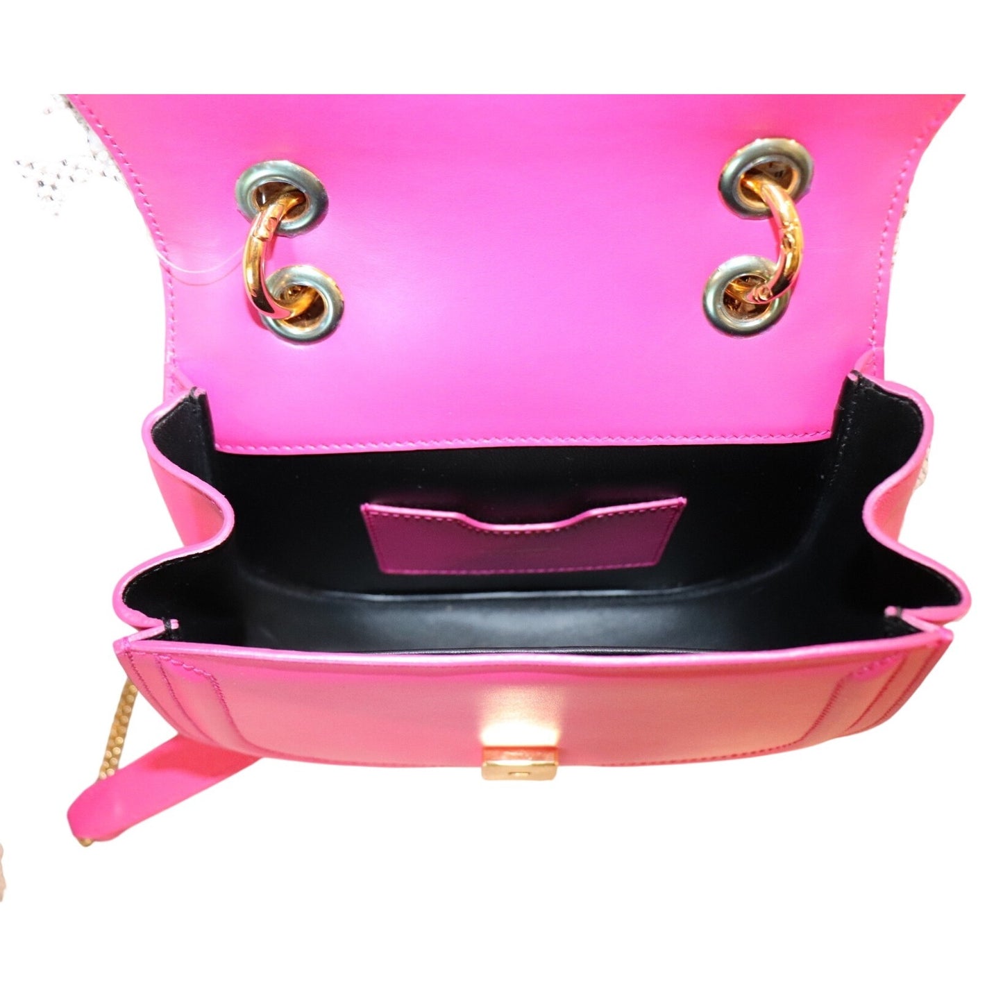 Dolce & Gabbana DG Amore Pink Calfskin Shoulder Bag, New