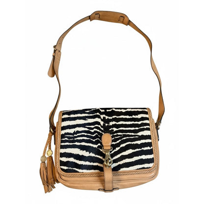 Gucci Marrakech Messenger Bag Zebra Print Pony Hair