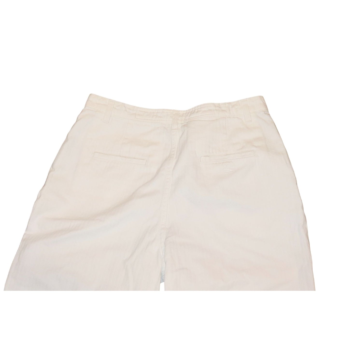 Etro White Womens Cotton Trousers, Size 46/US 10 NWT