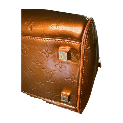 Louis Vuitton Tompkins Square Bronze Vernis Handbag