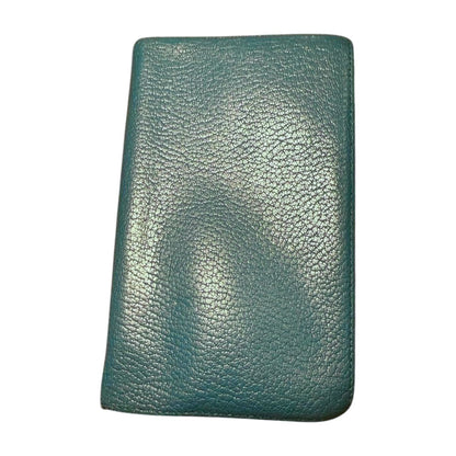 Hermès Agenda Notebook Cover Teal Pebbled Textured Luxury Planner