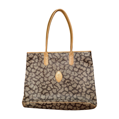 Yves Saint Laurent Giraffe Print Tote Bag