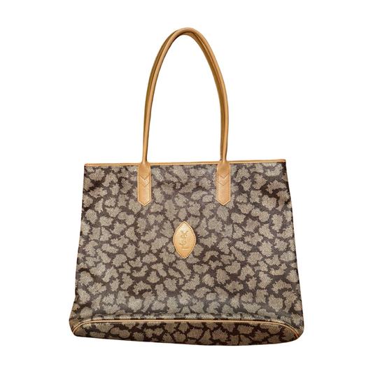 Yves Saint Laurent Giraffe Print Tote Bag