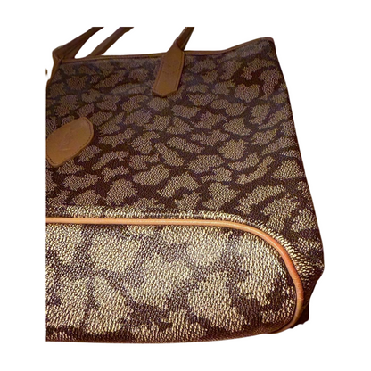 Yves Saint Laurent Giraffe Print Tote Bag