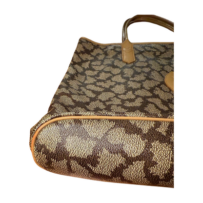 Yves Saint Laurent Giraffe Print Tote Bag